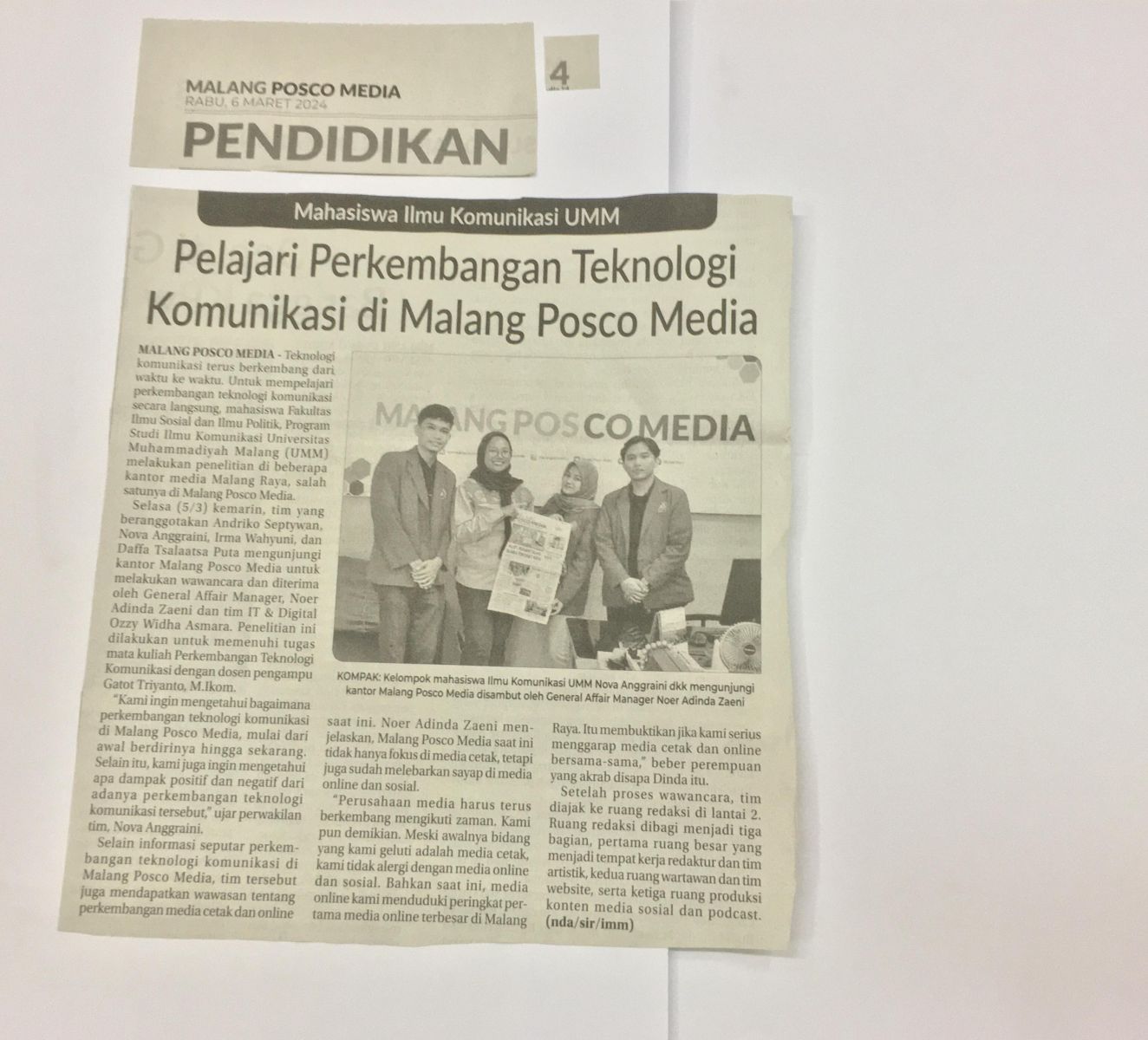 Pelajari Perkembangan Teknologi Komunikasi Di Malang Posco Media ...